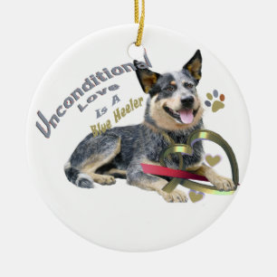 Australian cattle dog blue heeler Ornament