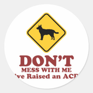 Australian Cattle Dog Classic Round Sticker