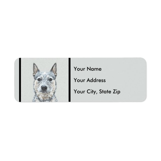 Australian Cattle Dog - Cute Original Dog Art (Front)