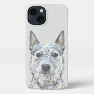 Australian Cattle Dog - Cute Original Dog Art iPhone 13 Case