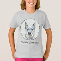 Australian Cattle Dog - Cute Original Dog Art T-Sh