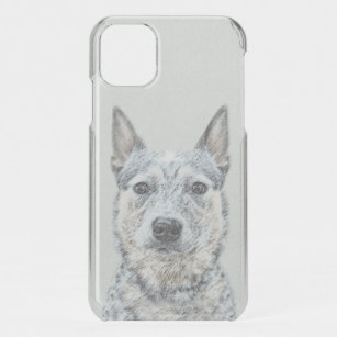 Australian Cattle Dog - Cute Original Dog Art iPhone 11 Case
