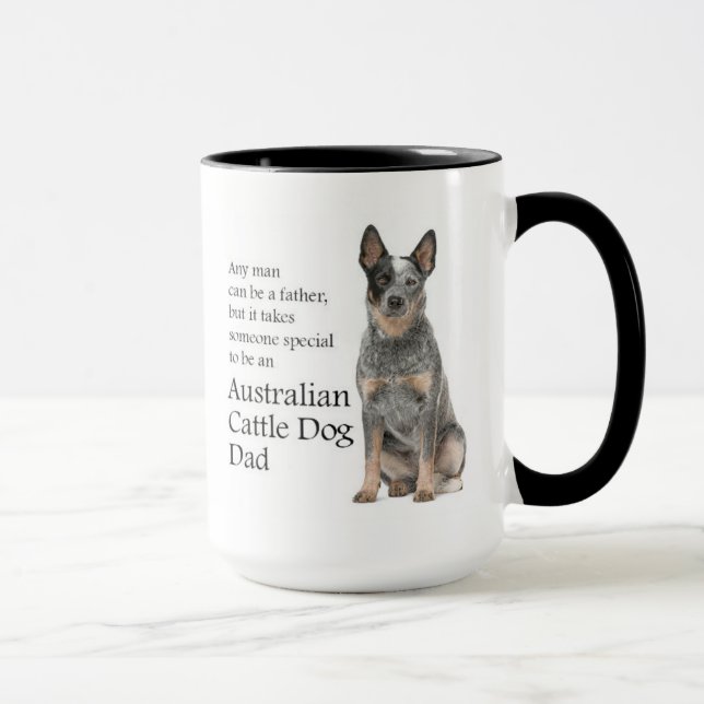 Australian Cattle Dog Dad Mug (Right)