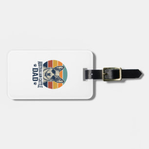 Australian Cattle Dog Dad Vintage Sunset Shirt_1 Luggage Tag