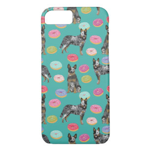 Australian Cattle Dog Donuts blue heeler Case-Mate iPhone Case