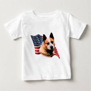 Australian Cattle Dog Flag Baby T-Shirt