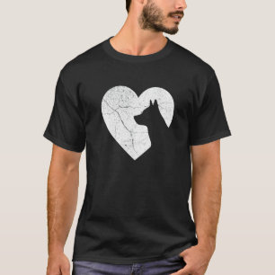 Australian Cattle Dog Funny Heart Valentines Day D T-Shirt