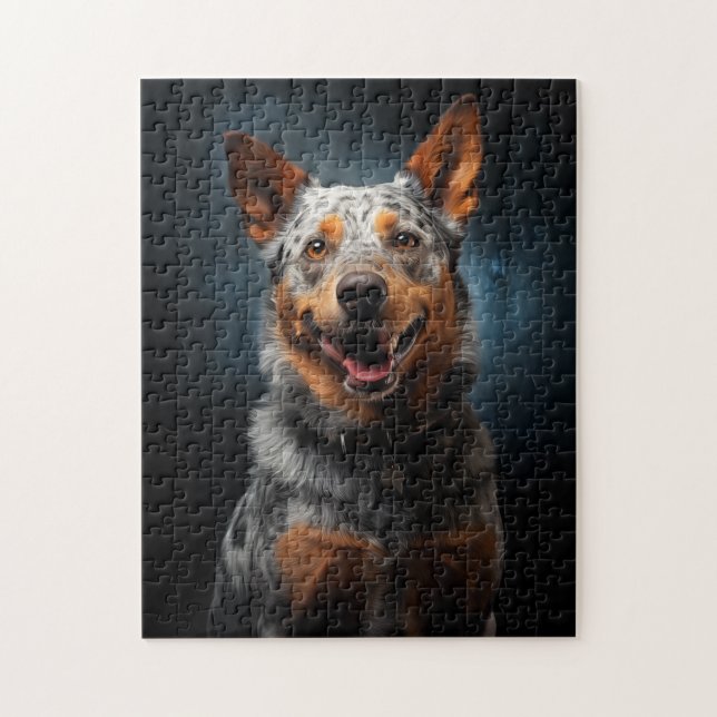 Australian Cattle Dog Jigsaw Puzzle (Vertical)