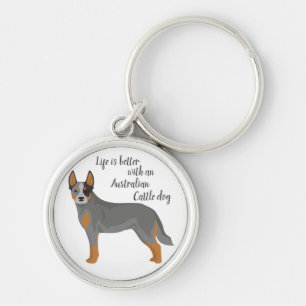 Australian Cattle dog Keychain