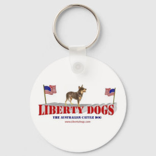 Australian Cattle Dog Keychain