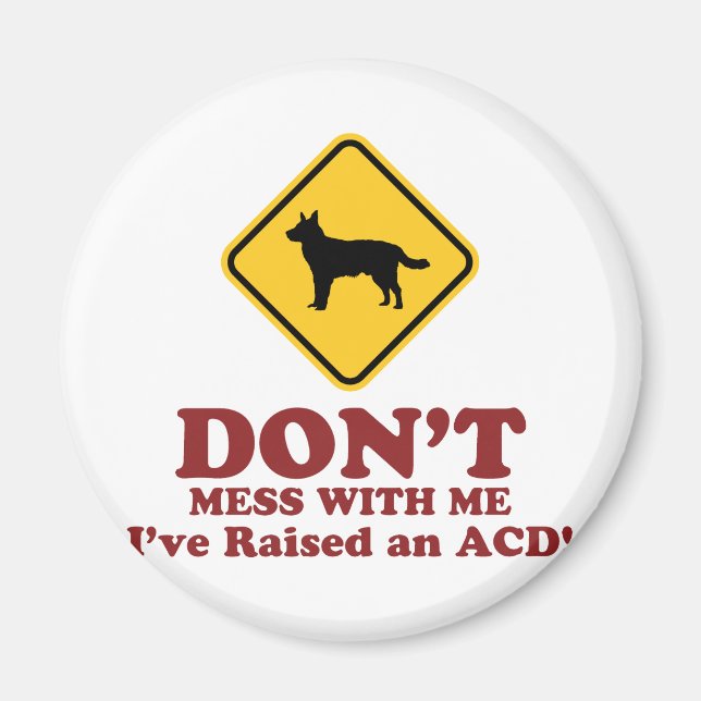 Australian Cattle Dog Magnet (Front)