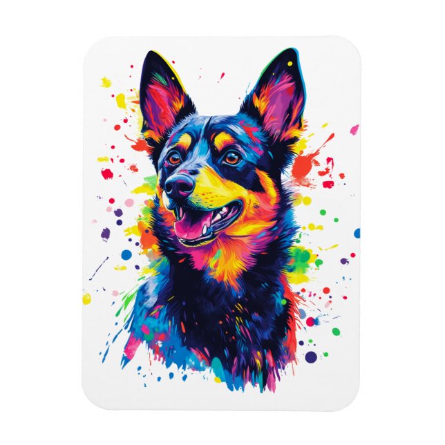 Australian Cattle Dog Magnet (Vertical)
