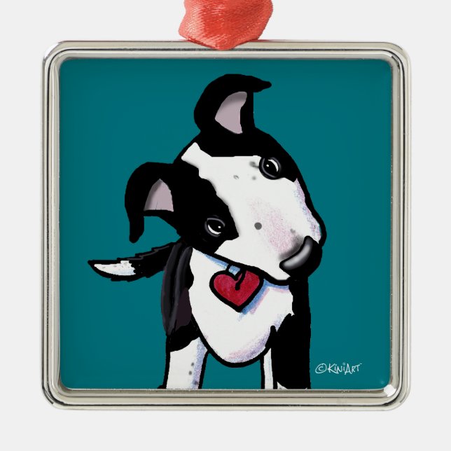 Australian Cattle Dog Metal Ornament (Front)