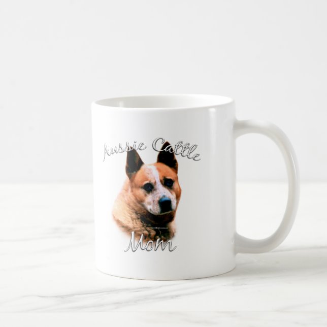 Australian Cattle Dog Mom 2 Coffee Mug (Right)