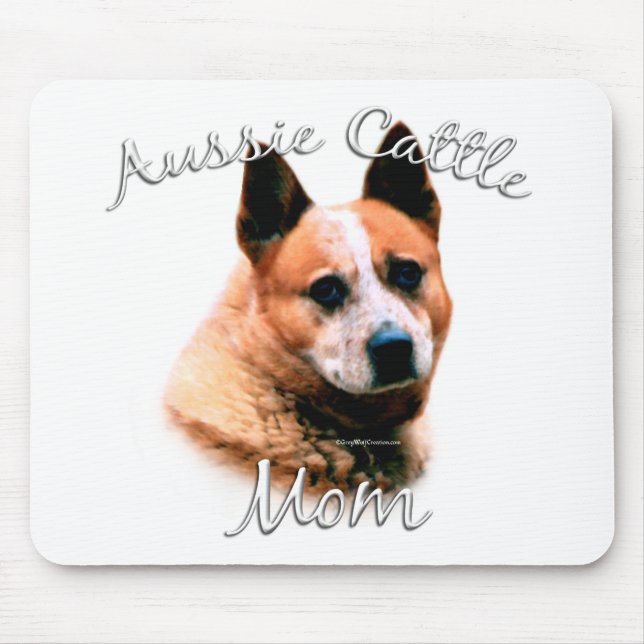 Australian Cattle Dog Mom 2 Mouse Pad (Front)