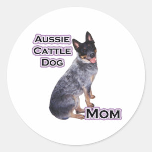 Australian Cattle Dog Mom 4 - Sticker