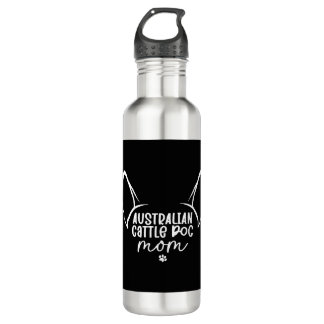Australian Cattle Dog Mom 710 Ml Water Bottle
