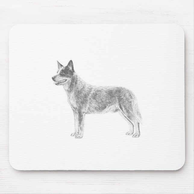 Australian Cattle Dog Mouse Pad (Front)
