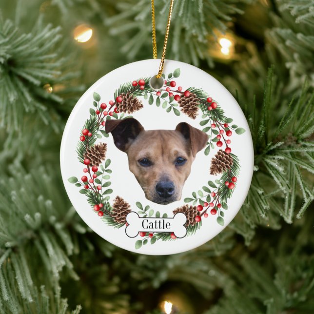 Australian Cattle Dog Personalized Pet Ornament (Tree)