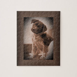 Australian Cattle Dog ~ Puppy ~ Mascot 1943 WW II Jigsaw Puzzle
