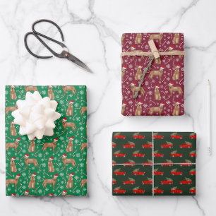Australian Cattle Dog Red Heeler Christmas Wrapping Paper Sheet