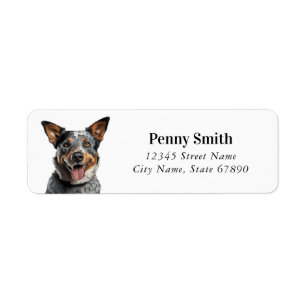 Australian Cattle Dog Return Address Labels