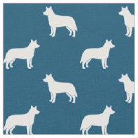 Australian Cattle Dog Silhouettes Heelers Blue