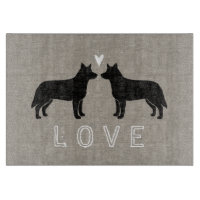 Australian Cattle Dog Silhouettes Love