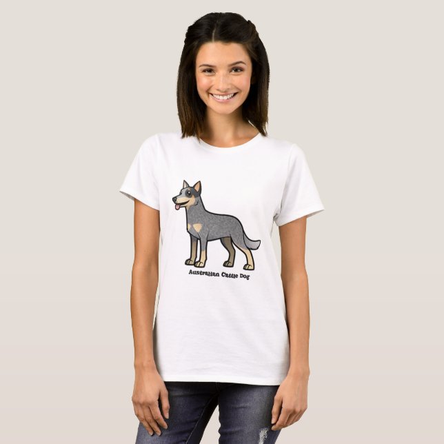 Australian Cattle Dog T-Shirt (Front Full)