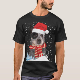 Australian Cattle Dog Ugly Christmas Sweater Santa