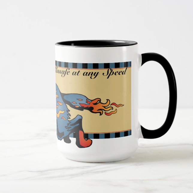 Australian Cattle Dog - Unsafe at any Speed Mug (Right)