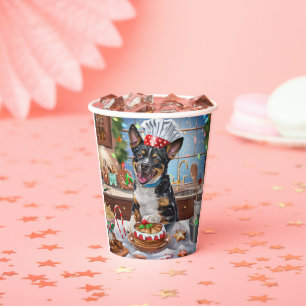 Australian Cattle Holiday Baking Festive Christmas Paper Cups