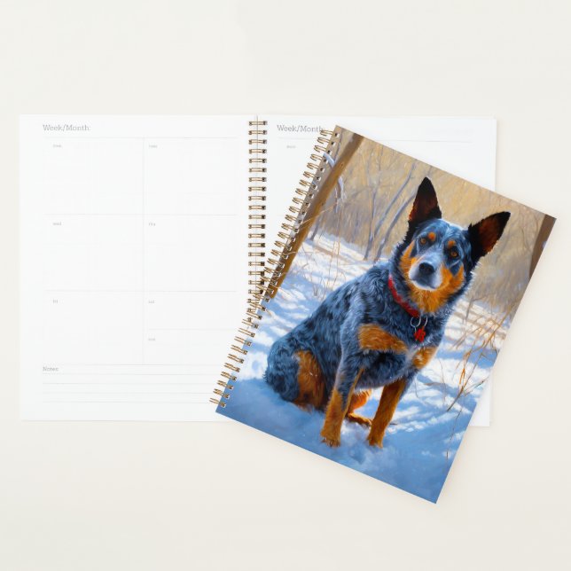 Australian Cattle Let It Snow Christmas Planner (Display)