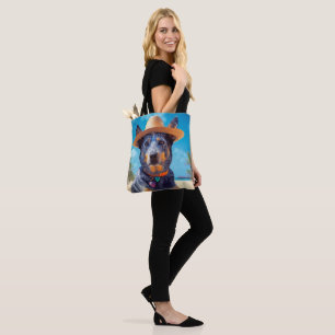 Australian Cattle on Beach,dog lovers summer gift Tote Bag