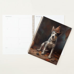 Australian Cattle Pumpkins Halloween Scary Planner