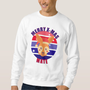 Australian Christmas Kangaroo Sweatshirt