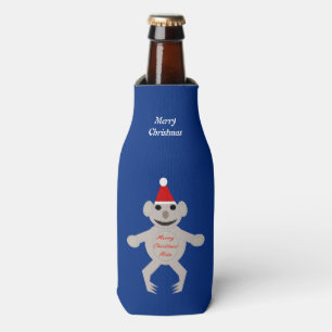 Australian Christmas Koala Bear Custom Bottle Cooler