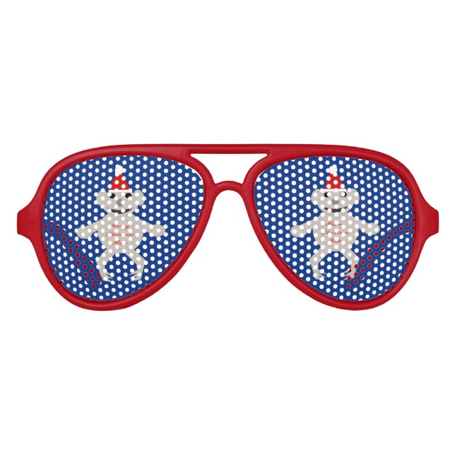 Australian Christmas Koala Bear Party Shades (Front)