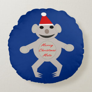 Australian Christmas Koala Bear Pillow