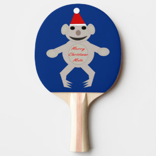 Australian Christmas Koala Bear Ping Pong Paddle