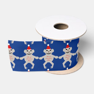 Australian Christmas Koala Bear Ribbon Satin Ribbon