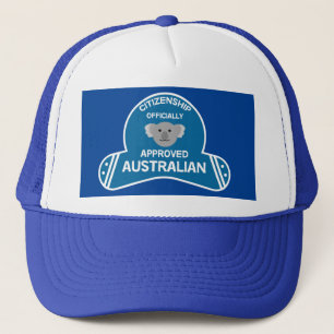 Australian Citizenship Aussie Citizen Two-Tone C Trucker Hat