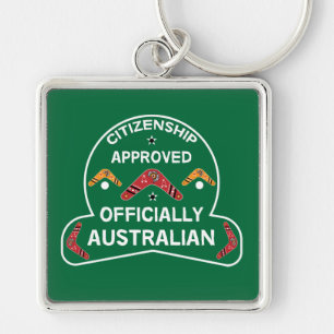Australian Citizenship Gift Aussie Citizenship Keychain