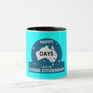 Australian Citizenship Gift   Aussie Citizenship  Mug