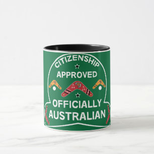 Australian Citizenship Gift   Aussie Citizenship  Mug