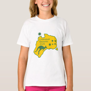 Australian Citizenship Gift Aussie Citizenship T-Shirt