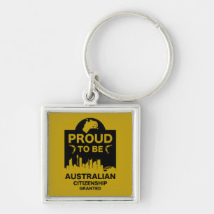 Australian Citizenship Gift Keychain