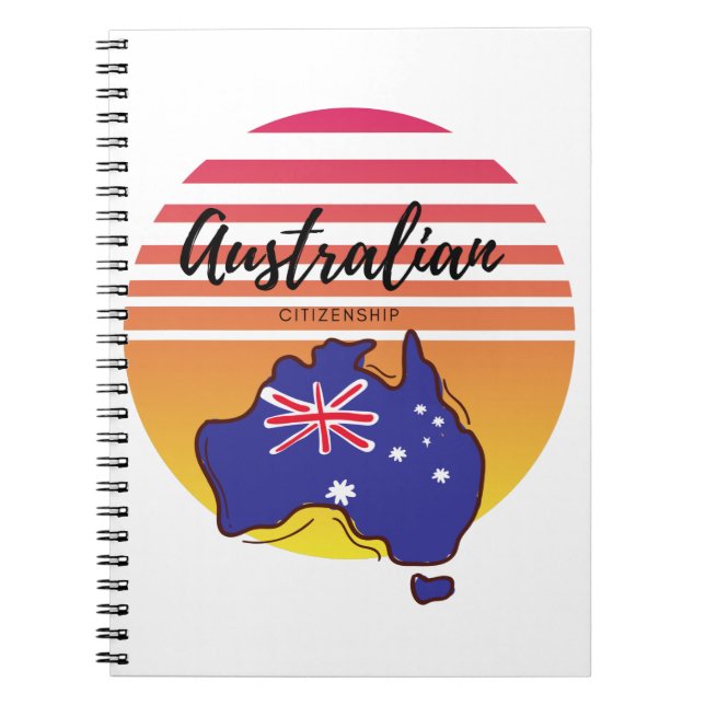 Australian Citizenship Notebook (Front)