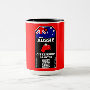 Australian Citizenship Party Congratulations Mug