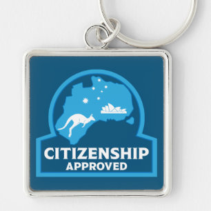 Australian Citizenship Party Gifts Keychain